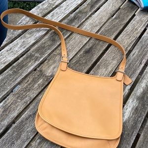 Vintage Coach small hippie flap bag